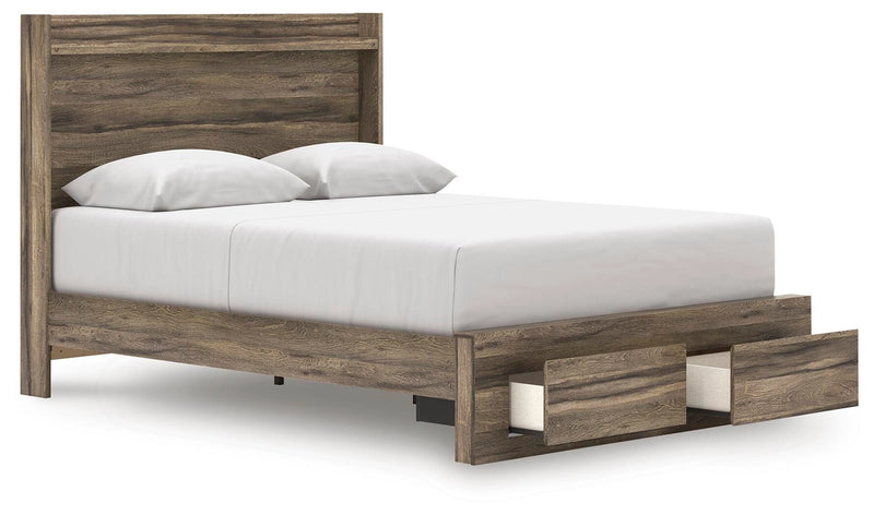 Elbrim Panel Storage Bed