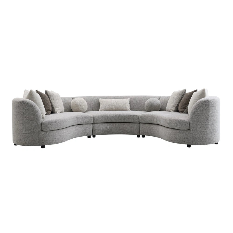 Sectional Sofa w/9 Pillows