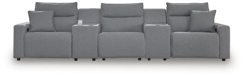 Modmax II 5-Piece Reclining Sectional with Consoles