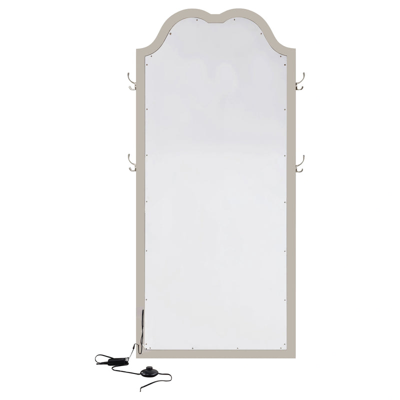 Evangeline Floor Mirror with LED Lighting