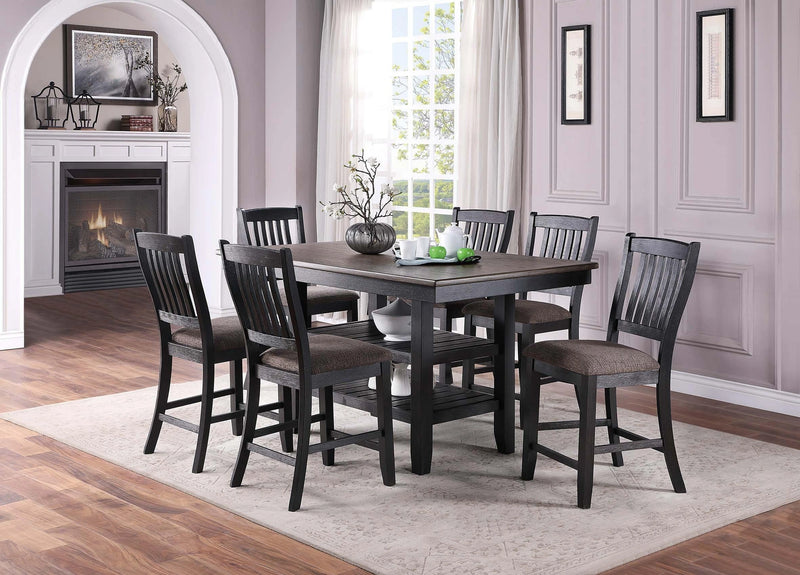 Tamich Counter Height Table in Black