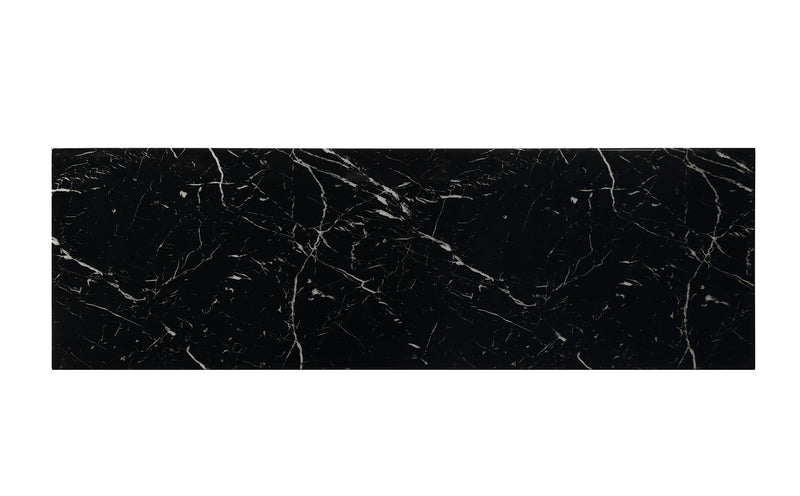 Brancaster Marble & Aluminum Bar Table
