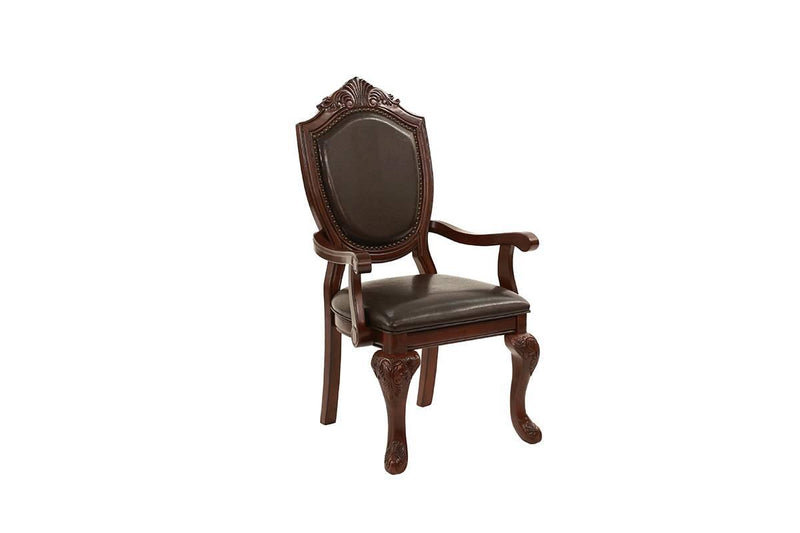 Hhdfur Arm Chair in Cherry