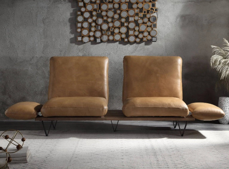 Acme Narech Sofa in Nutmeg 55065