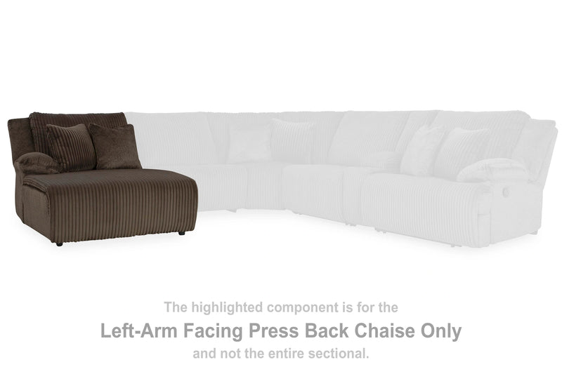 Top Tier Reclining Sofa Chaise Sectional