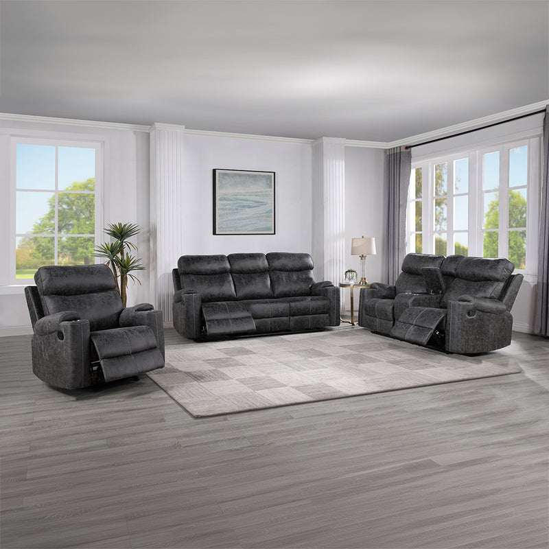 Motion Loveseat w/Console & USB Port